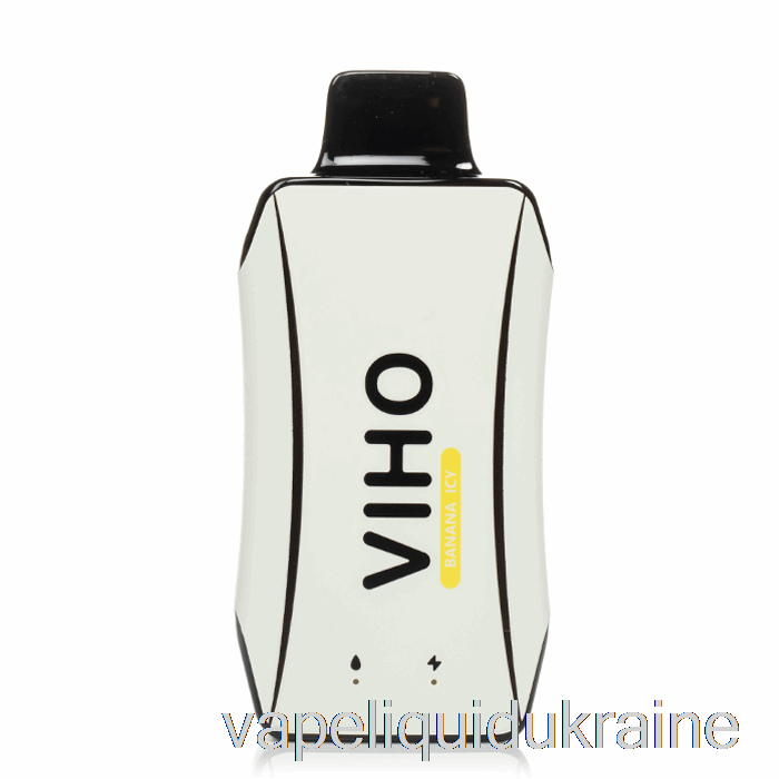 Vape Liquid Ukraine VIHO Turbo 10000 Disposable Banana Icy